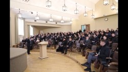 Embedded thumbnail for Ректорка Політехніки прочитала лекцію для священників про духовність, мистецтво та штучний інтелект