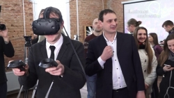 Embedded thumbnail for У Tech StartUp School Львівської політехніки відкрили лабораторію віртуальної та доданої реальності 28 лютого 2018 року