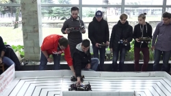 Embedded thumbnail for У Львівській політехніці відбулися перегони автономних роботів